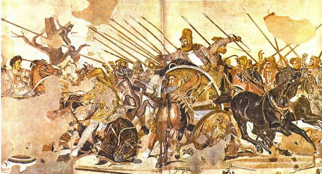 Alexander leads Macedonia against the persians
