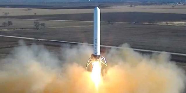 grasshopper rocket's landing system