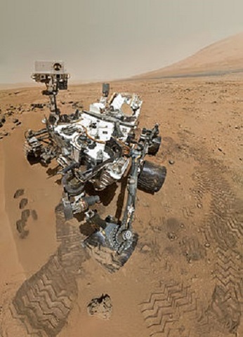 Mars curiosity rover