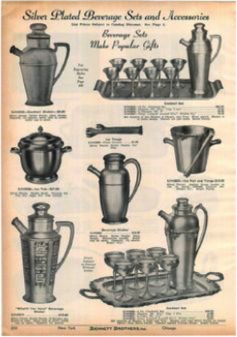 1940s Cocktail Shaker