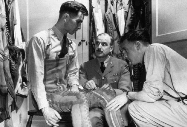 "G-Suit" is invented (1934-1943)