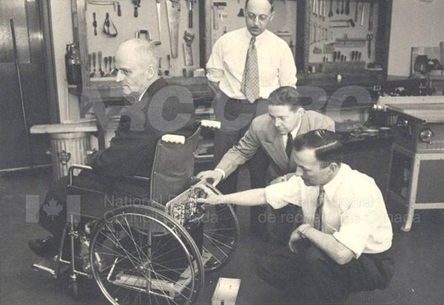 Electric Wheelchair is invented (1944-1953)