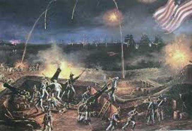 British attack Baltimore