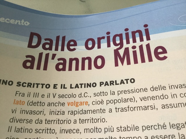 Dalle origini all'anno Mille