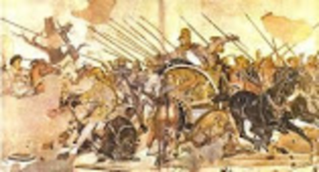 Alexander Trying to Conquer Persia