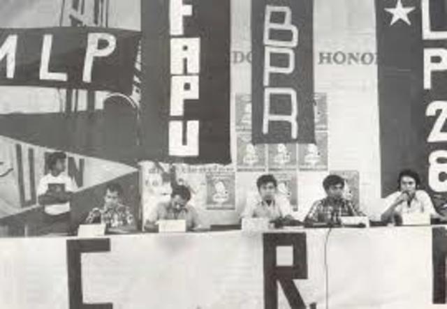 Presentación de primer propuesta de paz