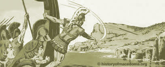 Thracians and Illyrians rise up in rebellion