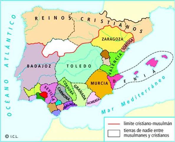 Fragmentación política de Hispania