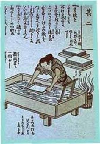 Papel hecho en china