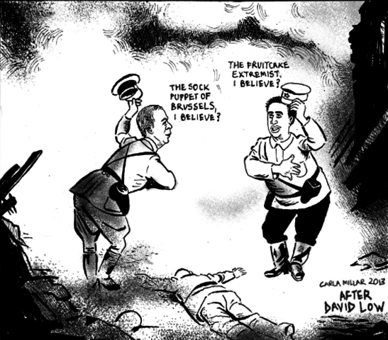 Hitler and Stalin sign Non aggression pact