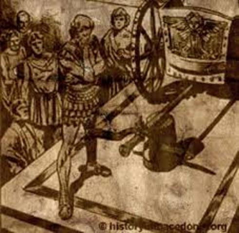 Alexander the Great conquers Syria and turns toward Egypt.