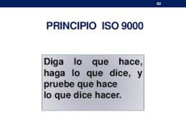 ISO (International Standard Organization).