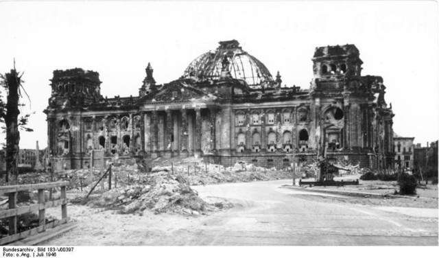 Incendio del Reichstag en Alemania: