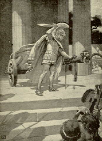 Alexander solves puzzle Of Gordian Knot