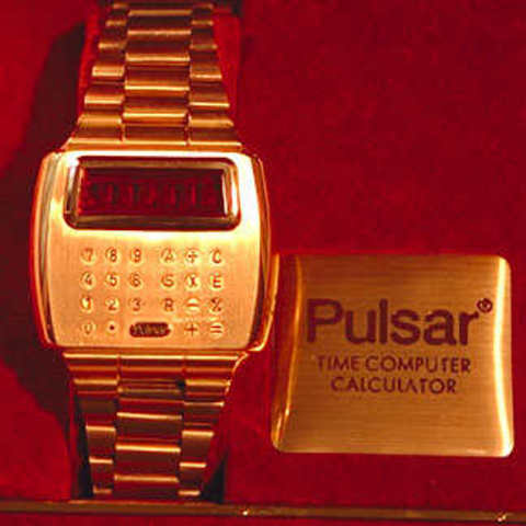 The First Calculator Watch