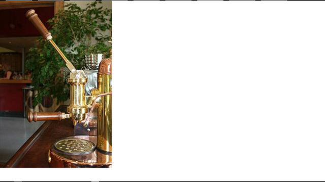 Piston Driven Espresso Machine