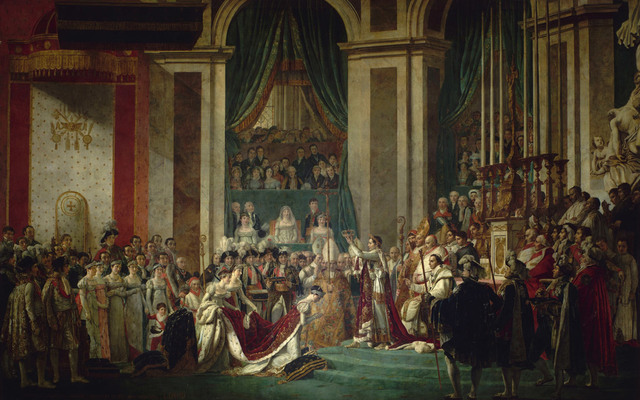 Napoleon crowns himself Emperor of France