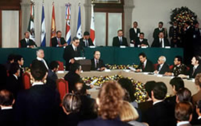 Intervención internacional.