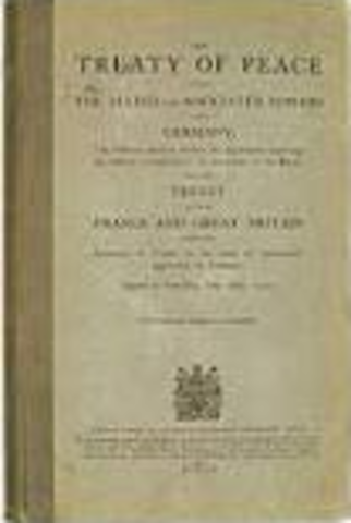 The treaty of versailles