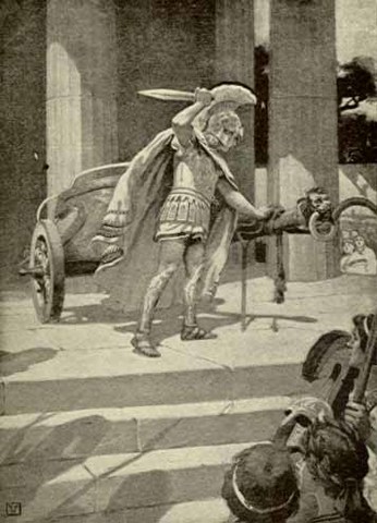 Alexander spends the winter of 333 BCE at Gordium, in present-day Turkey.