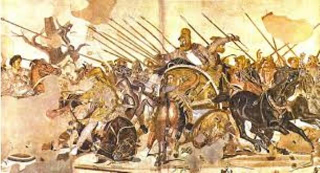 Alexander leads Macedonia against Persia