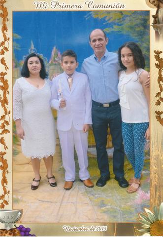 Primera comunión de Jose David :3