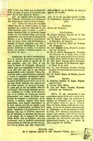 Reglamento Provisional Político del Imperio Mexicano