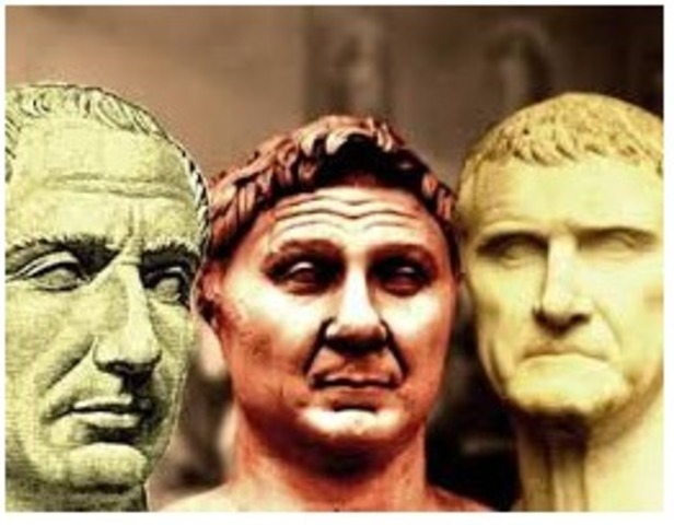 Inicio de la época de los triunviratos