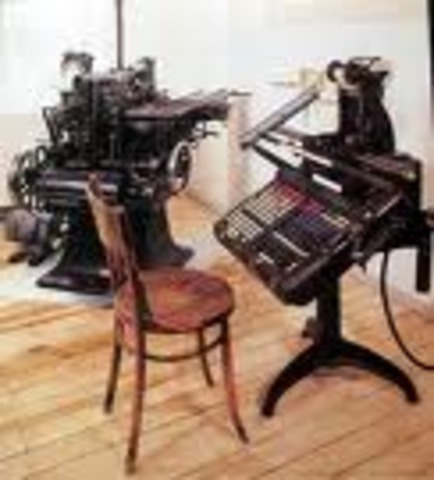 Monotype is Invented.