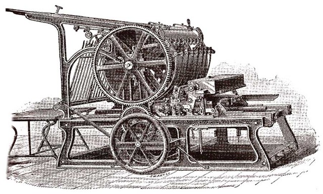 Linotype is invented.