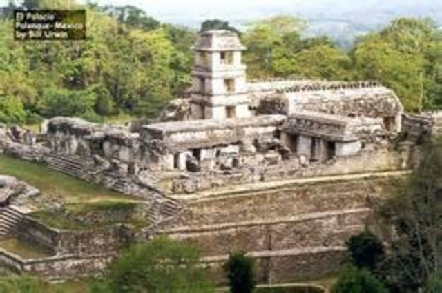 Palenque was built.