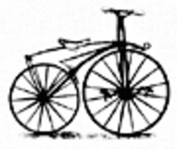 Velocipedes were invented.