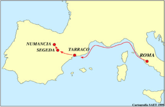 ROMA DECLARA LA GUERRA A LA CIUDAD DE SEGEDA