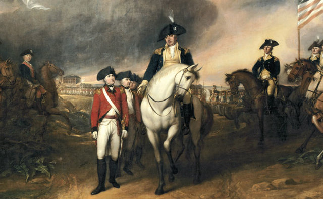 British surrender at Yorktown