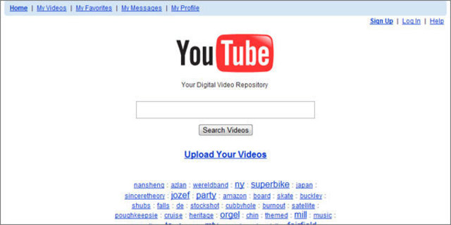Youtube entra en línea.