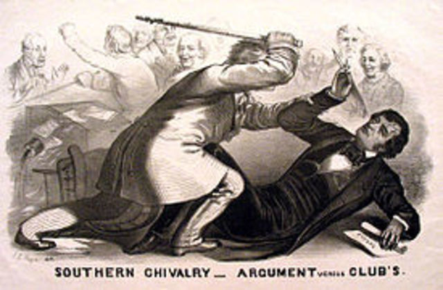 The Caning of Charles Sumner