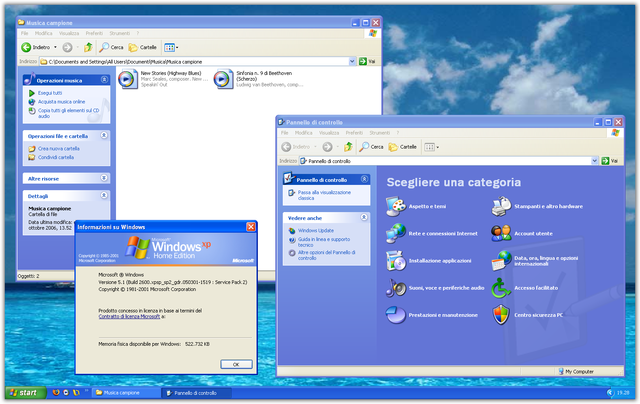 Rilascio Windows XP
