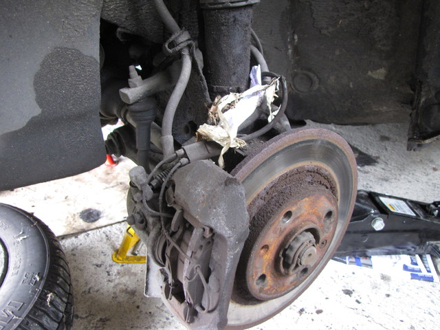 Four wheel brakes fitted for the first time