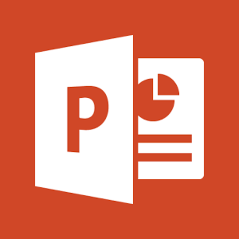 Microsoft PowerPoint created