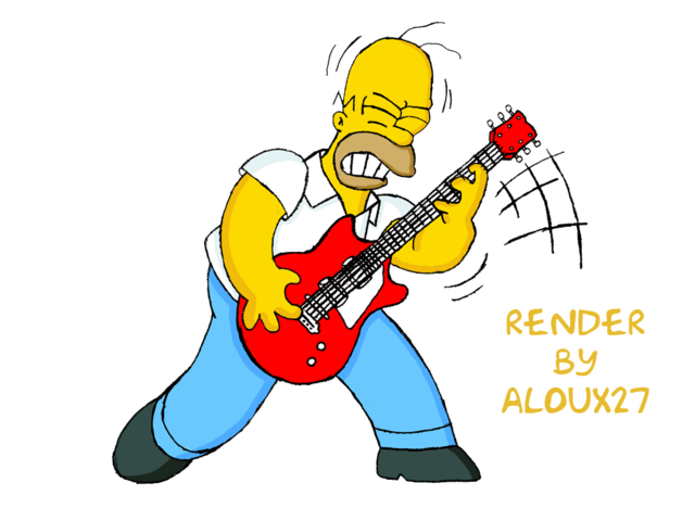 Homer Simpson en concert