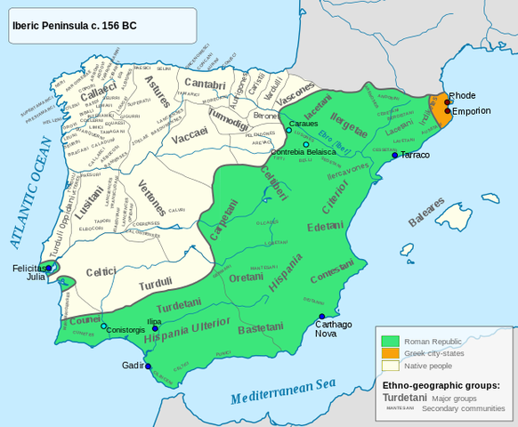 Guerras lusitanas y  guerra celtíbera