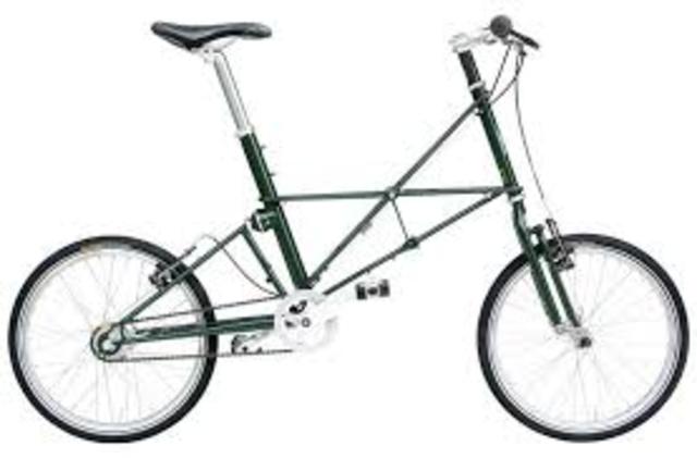 1st gears are put on bikes.