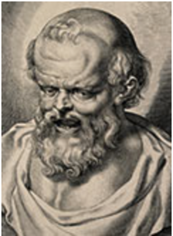 Democritus was born