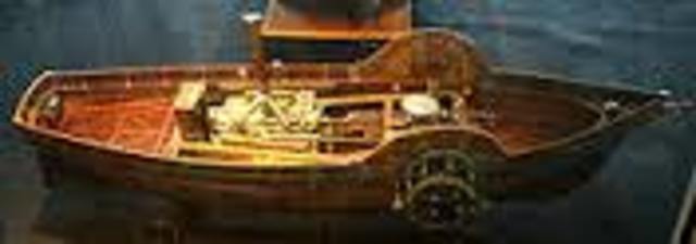 World's first steam engine