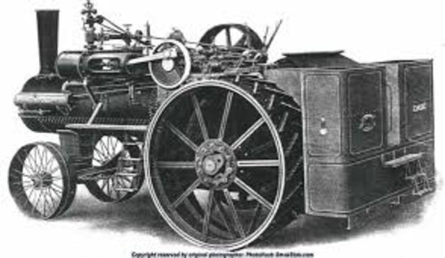 The world's first road locomotive