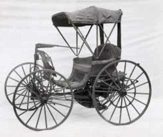 Invention of the first automobile