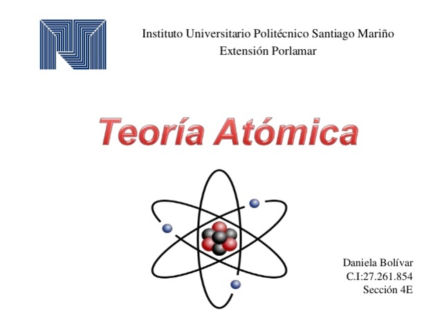 Teoría atómica
