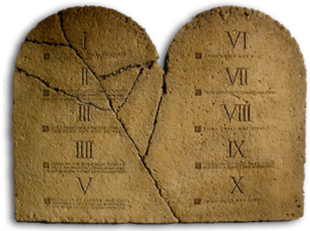 Decálogo (Diez Mandamientos)
