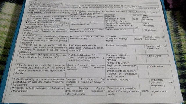 Estrategia global de mejora 2016-2017
