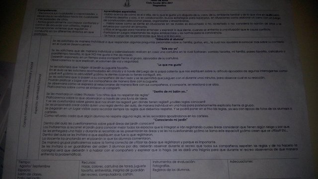 Planeación Desarrollo personal y Social
